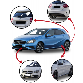 Mercedes A Serisi W176 A45 AMG Body Kit